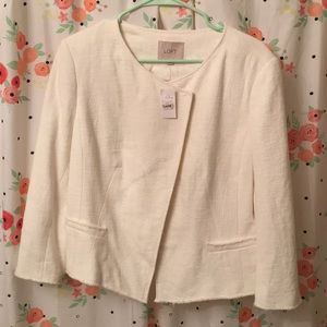 Loft textured Moto jacket